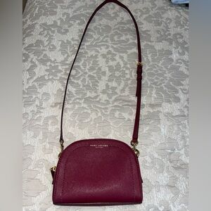 Marc Jacobs burgundy crossbody.